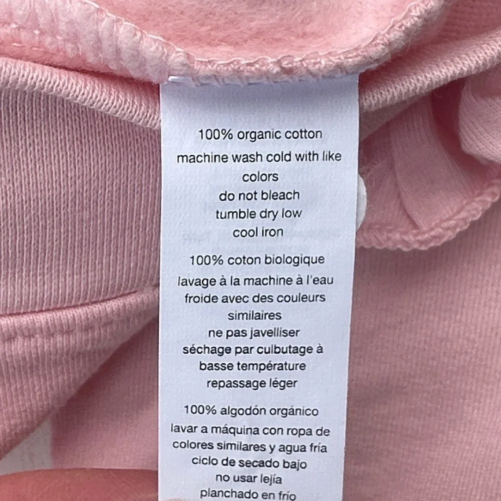 Paris Hilton Infant Girls Organic Cotton Pink Track Jacket Size 12M Ruffle NWT
